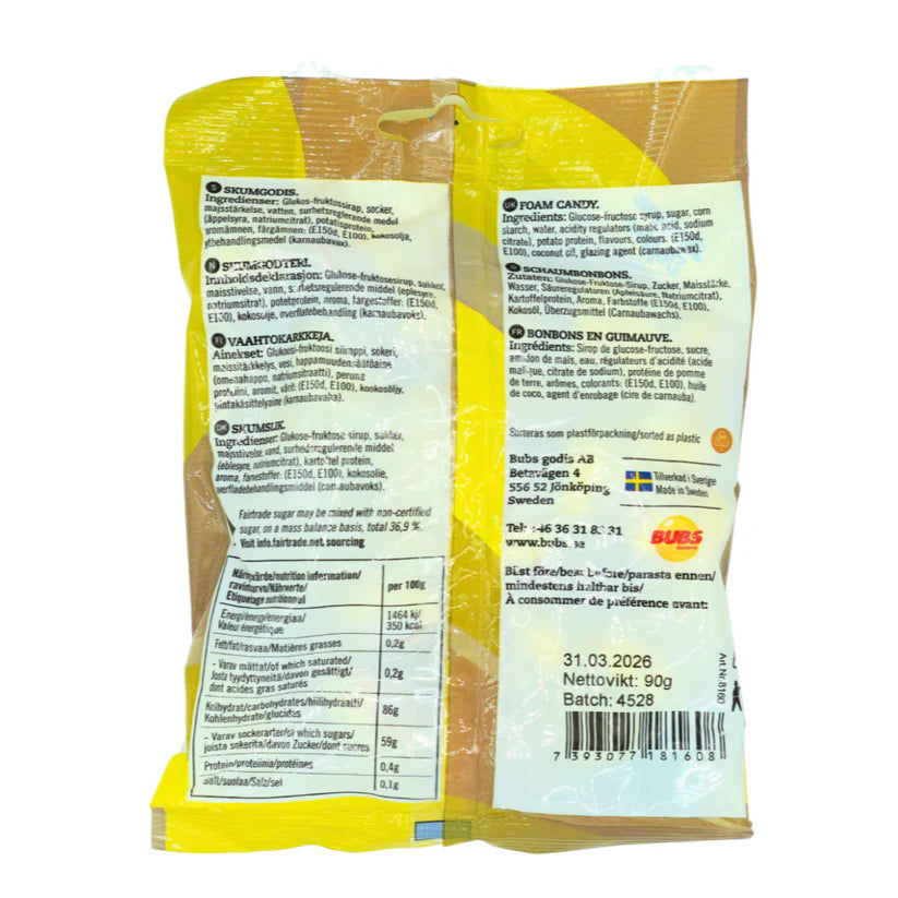 BUBS Banana Mini 90g