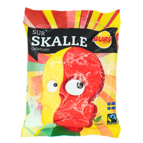BUBS Sour Skulls Mini 90g